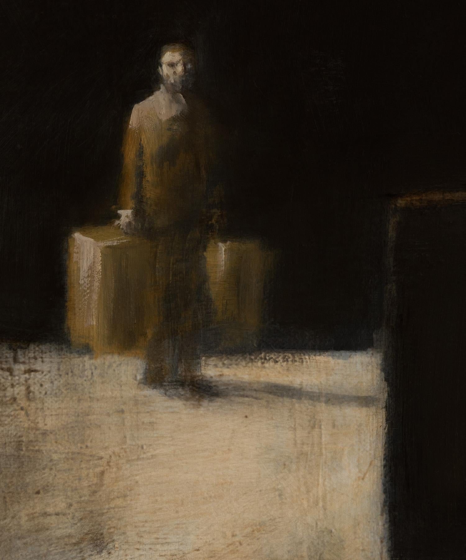 Visitatori - Painting Espressionismo astratto di Goran Djurovic