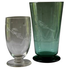 Goran Hongell 30's Karhula Finland Vases