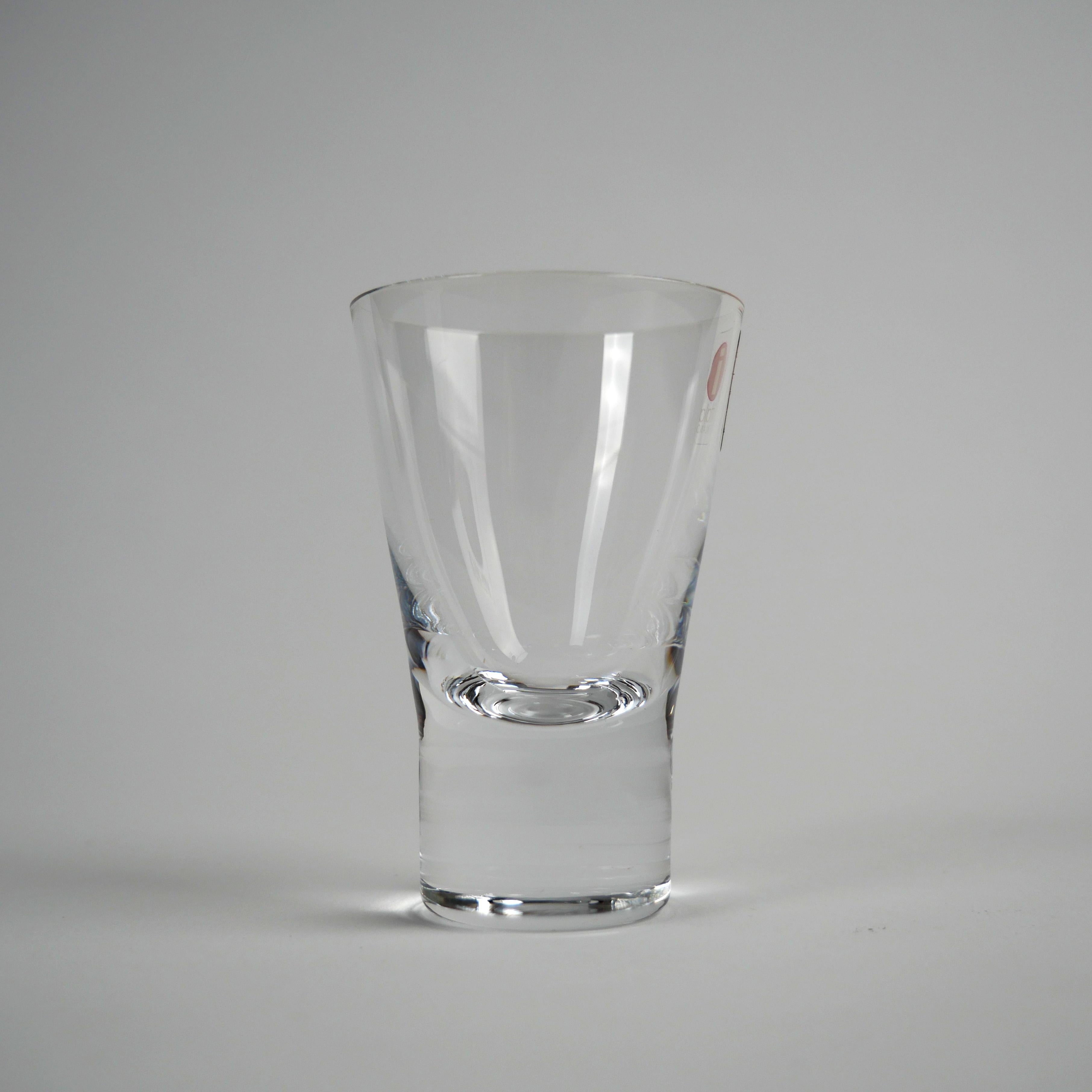 Mid-20th Century Göran Hongell for Iittala 1948 Set of 4 ‘Aarne’ Vodka Glasses Wirkkala Sarpaneva