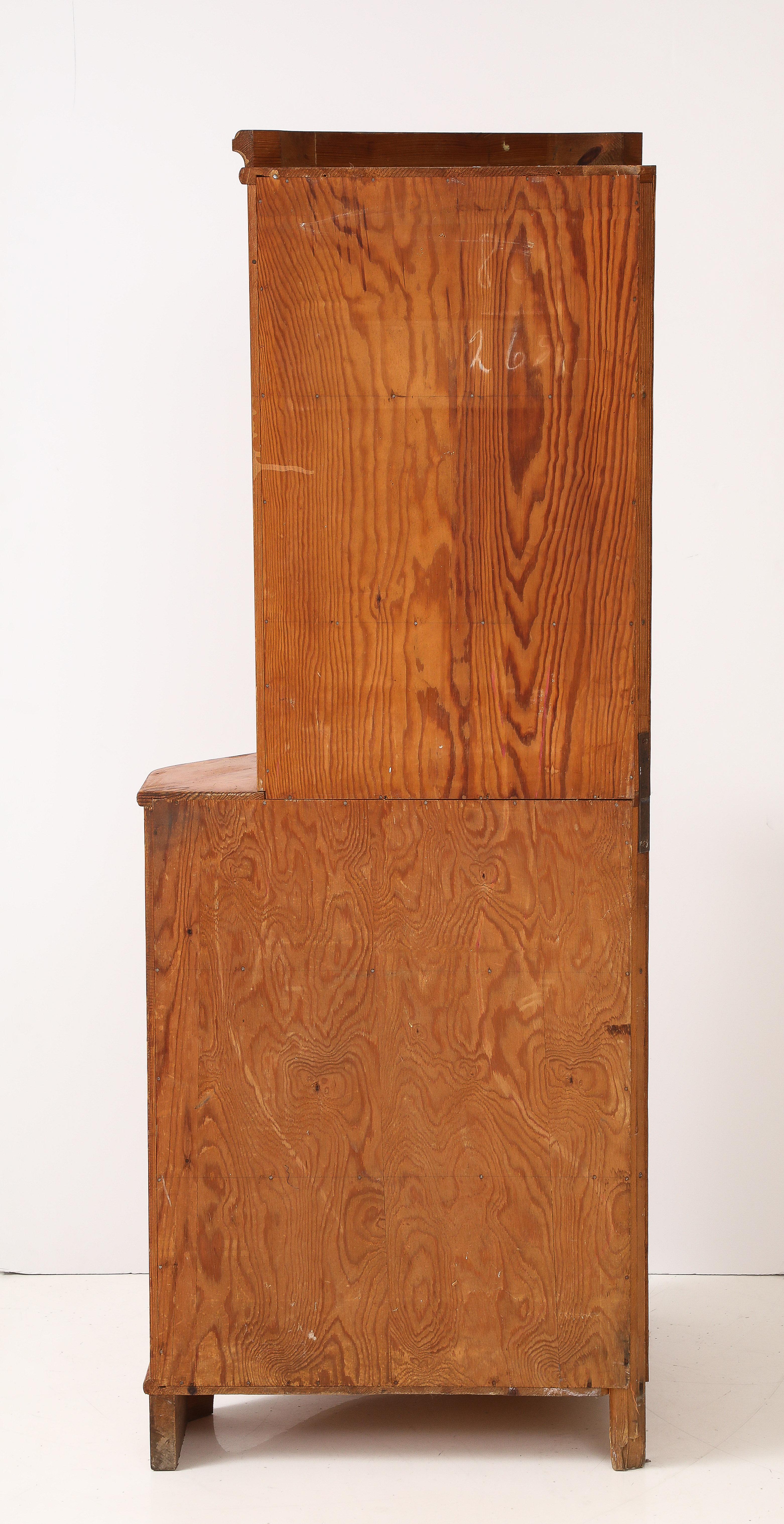 Göran Malmvall, Svensk Für, Corner Cupboard, Sweden, 1940's, stamped For Sale 5