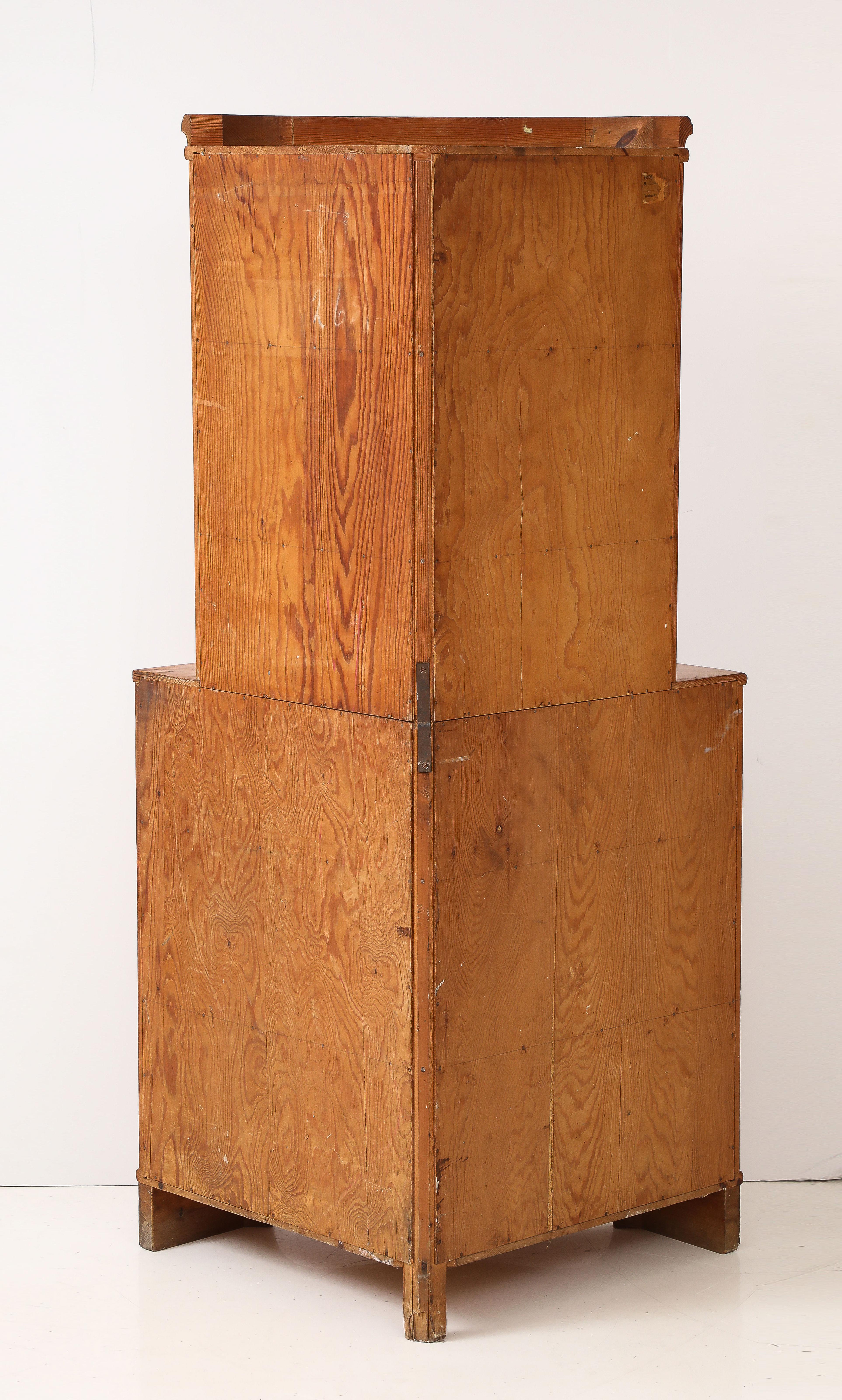 Göran Malmvall, Svensk Für, Corner Cupboard, Sweden, 1940's, stamped For Sale 6