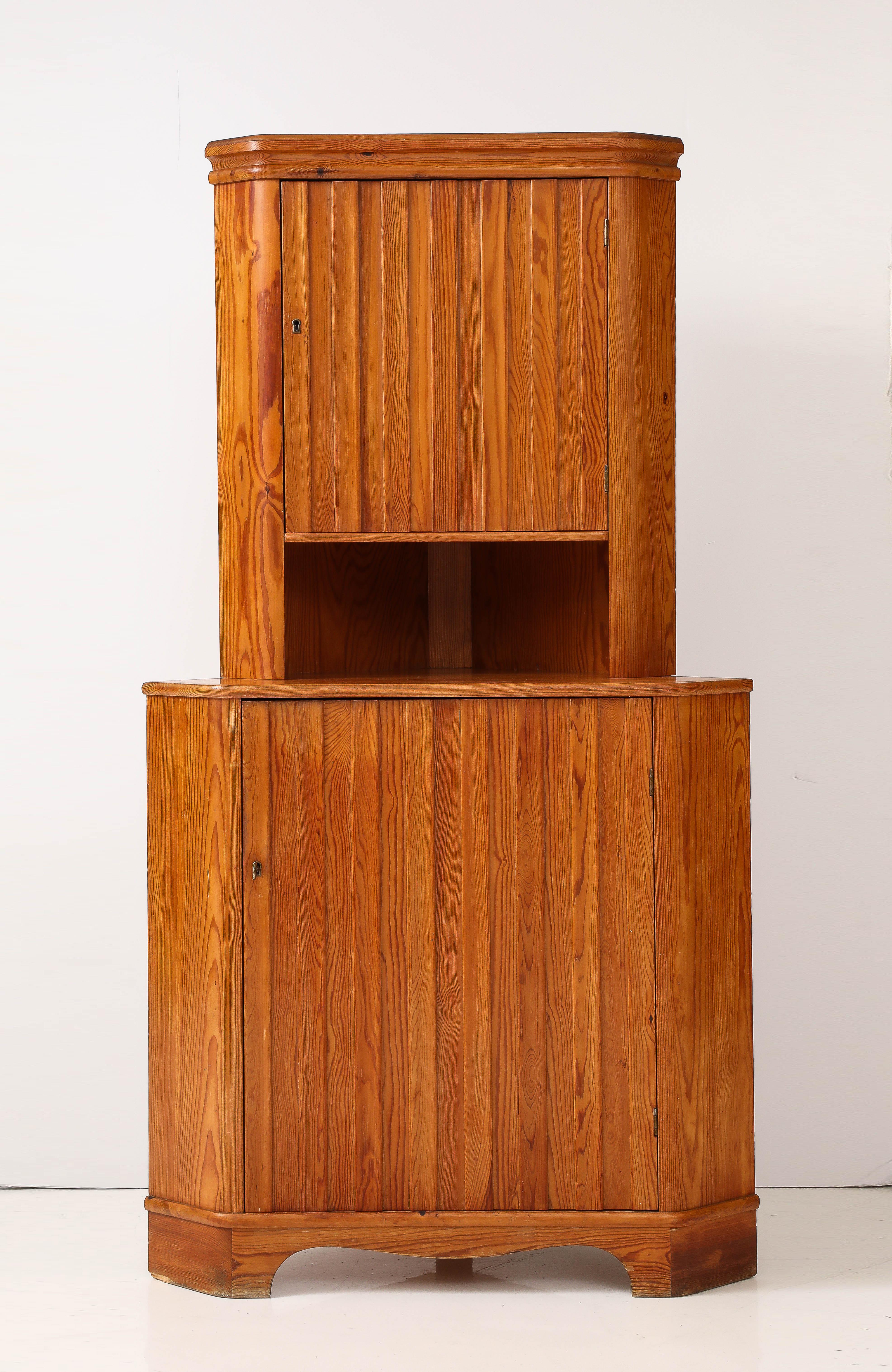 A special cabinet by Goran Malmval made by Svensk Fur in 1940's Sweden, an excellent example of Scandinavian reputation for quality, function & beauty built on the likes of contemporary Axel Einar Hjorth among others.
