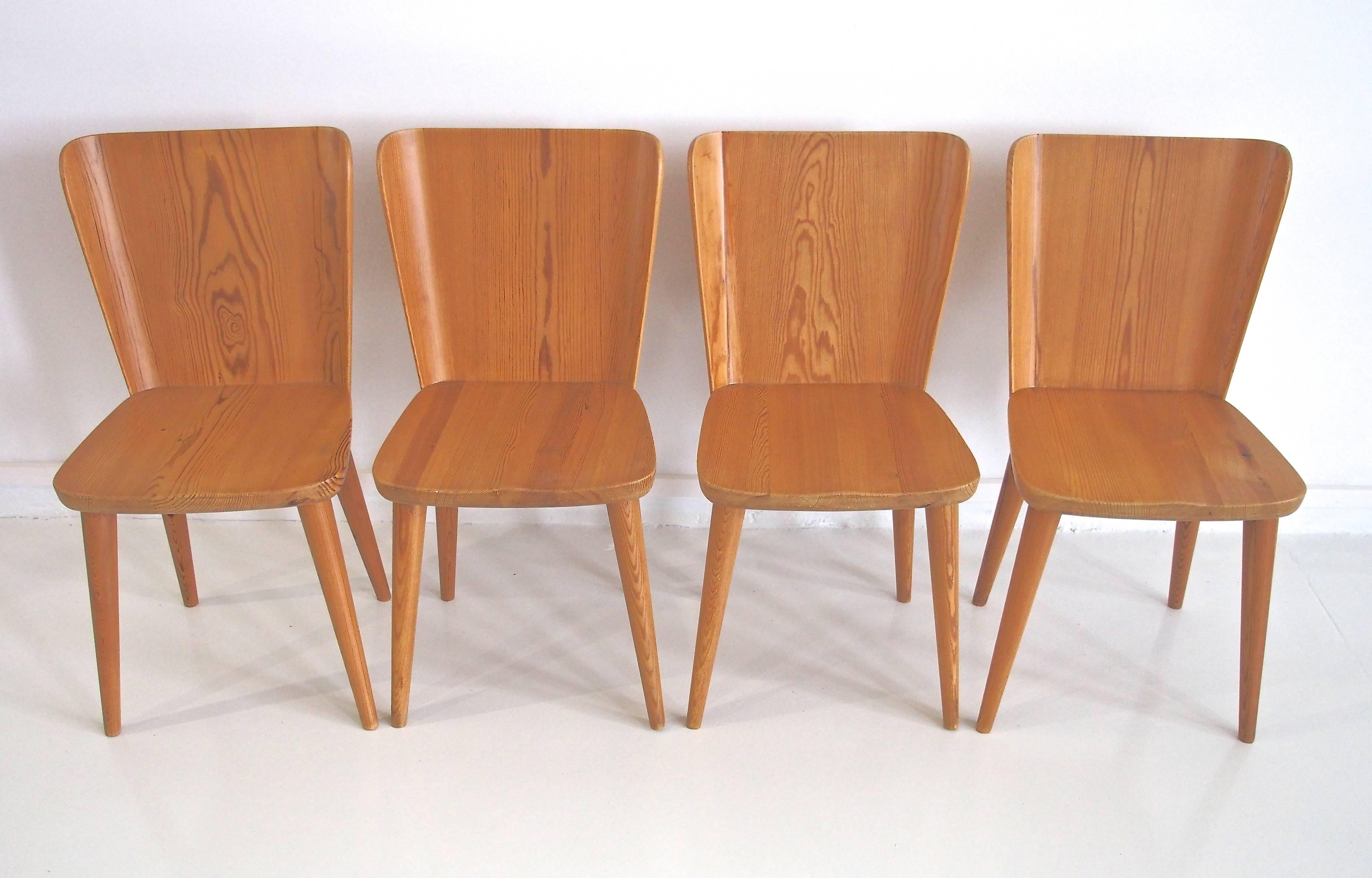 20th Century Goran Malmvall Dining Table and Four Chairs by Karl Andersson & Soner