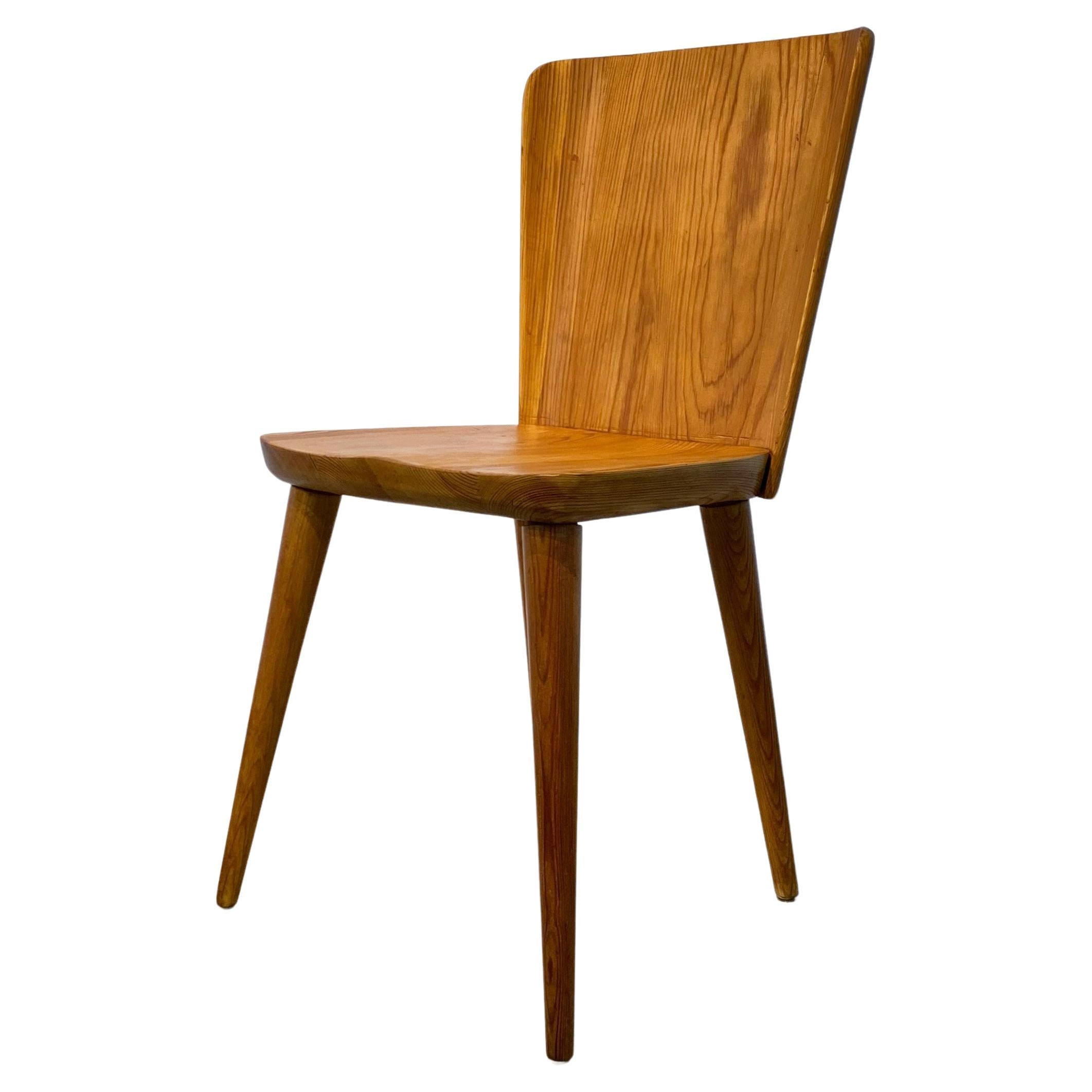 Göran Malmvall pine chair 510 by Karl Andersson & Söner, Sweden, 1940s For Sale