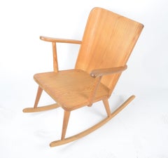 Göran Malmvall, Rocking Chair, Sweden, 1940s