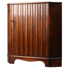 Meuble d'angle en pin "Sportstugemöbler" de Göran Malmvall, années 1950