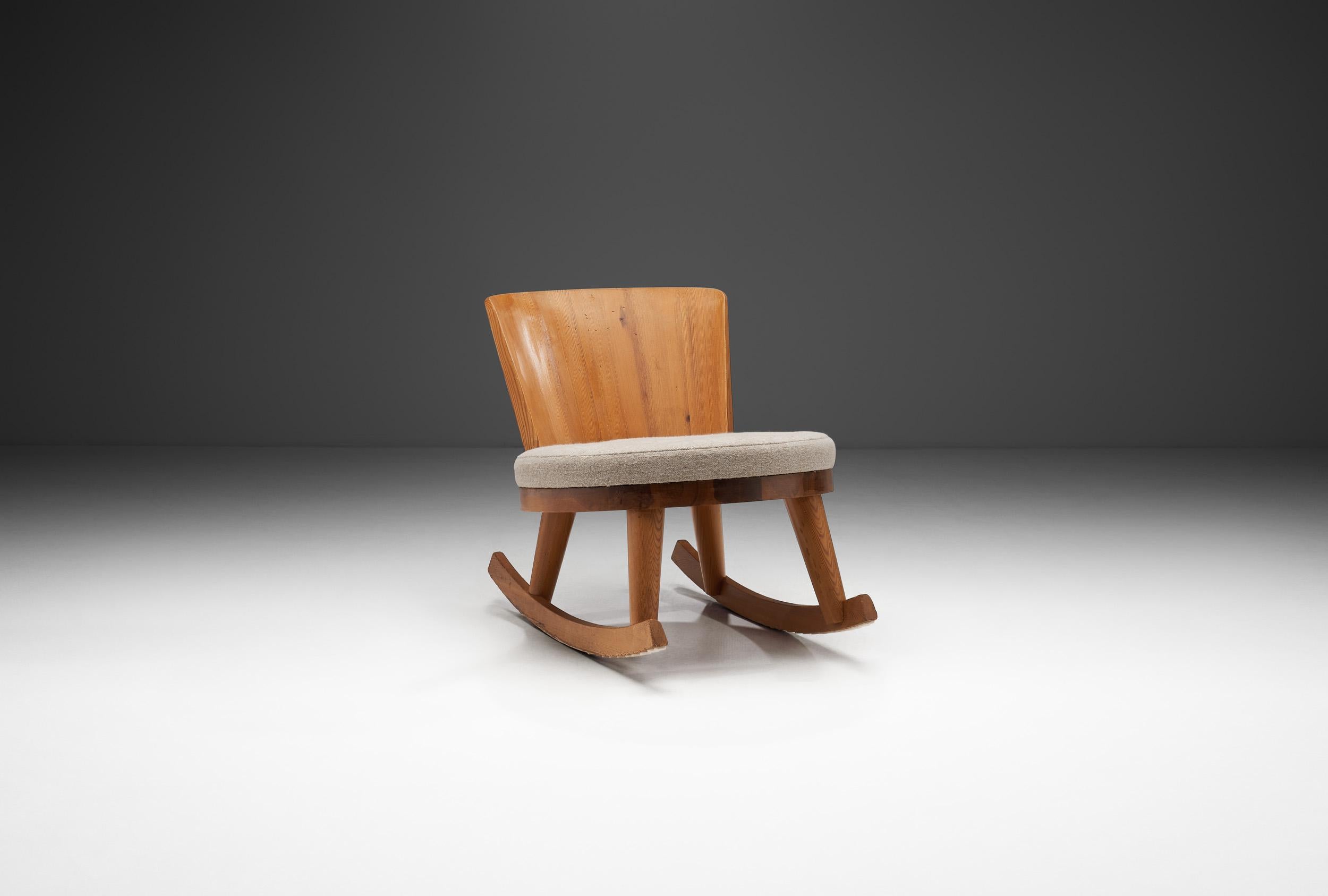 While they play a prominent role in both architecture and pop culture, rocking chairs solidified their place in Scandinavian design history as well. As this Göran Malmvall model proves, functionality can manifest in many forms, but it is always