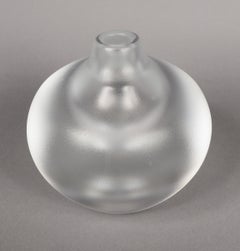 Goran Warff Acid Etched Vase for Kosta Royal Art Collection