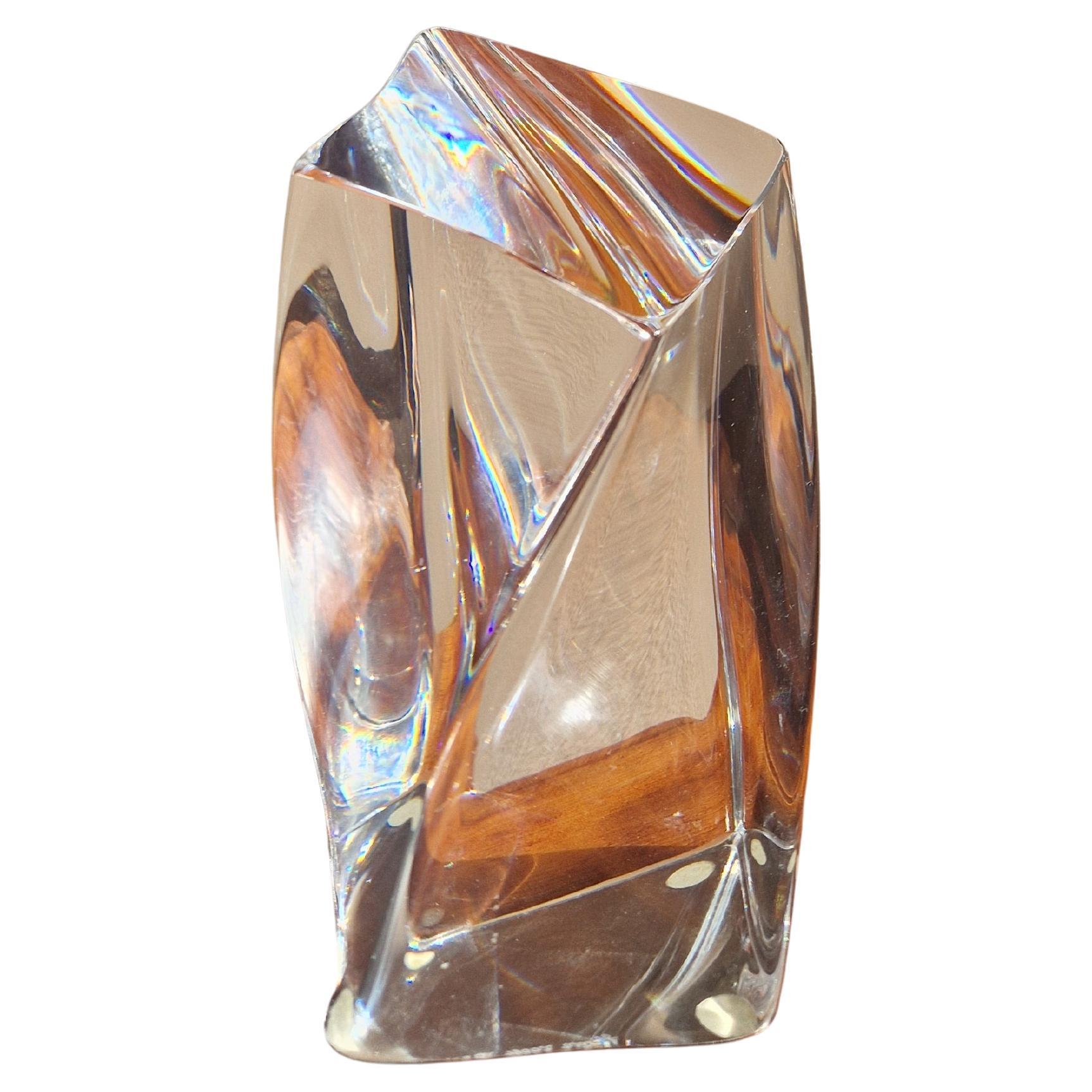 Göran Wärff, Glass sculpture, Kosta Boda, Sweden For Sale