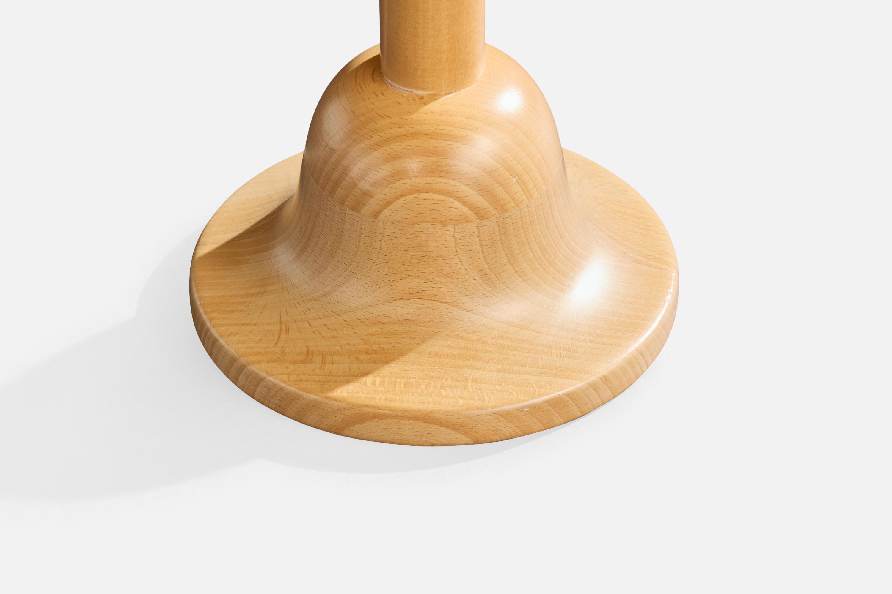 Göran Wärff, Lámparas de mesa, Madera, Tela, Suecia, 1970s en venta 2