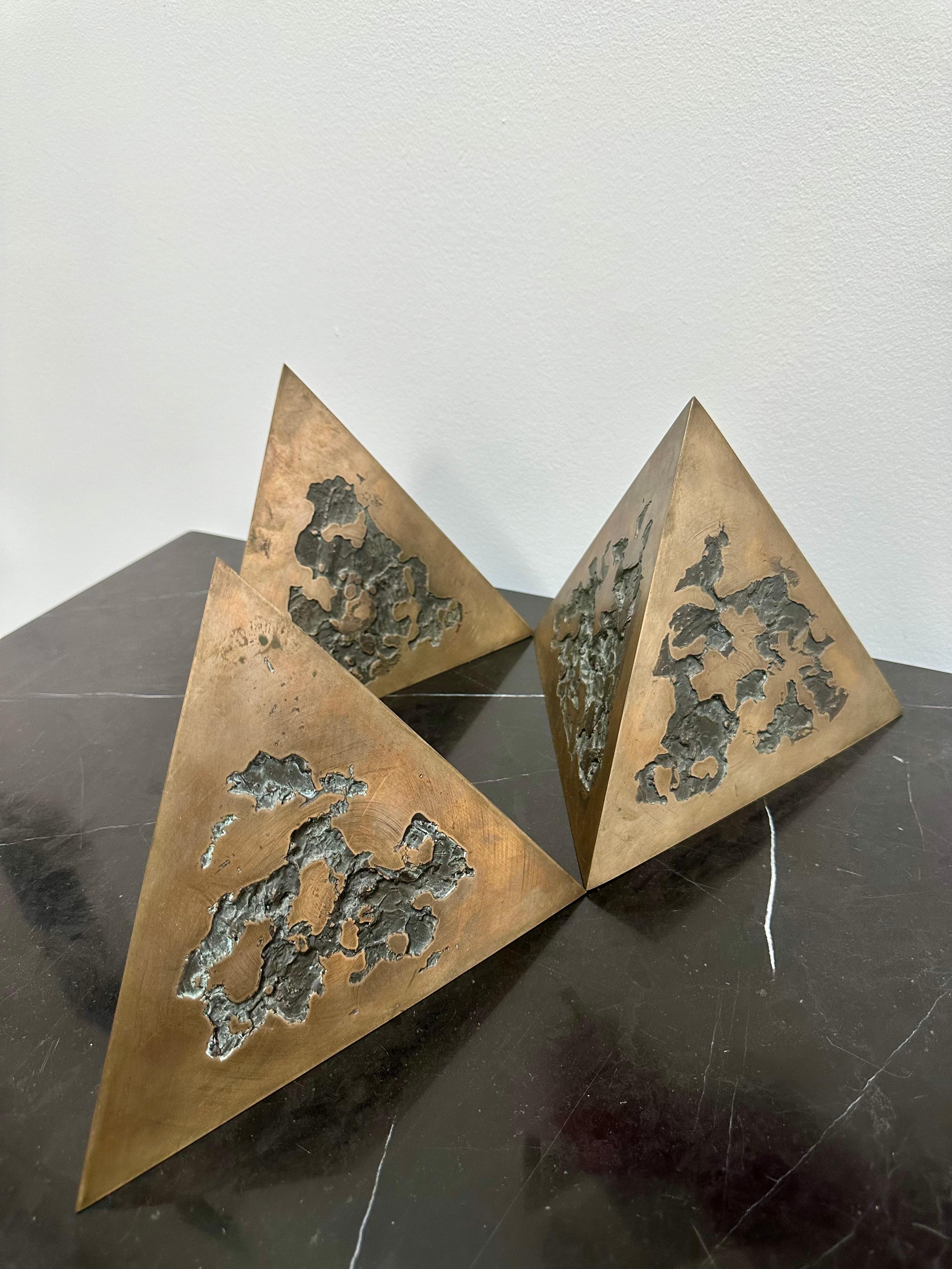 Pyramids - Sculpture by Gord Smith