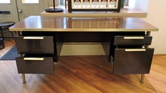 Gordon Bunshaft Mid-Century Modern Italic Desk for General Fireproofing Co.