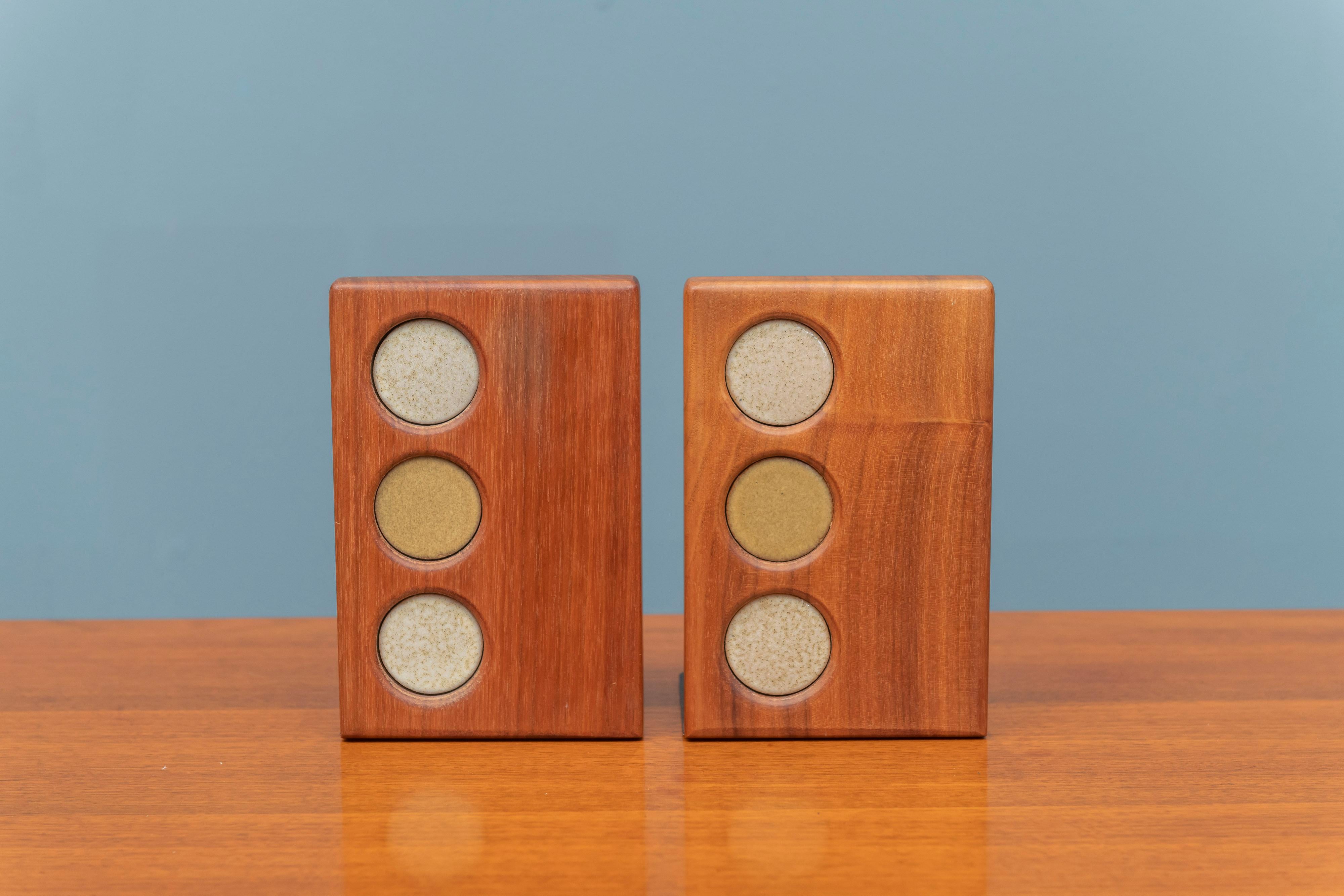 American Gordon and Jane Martz Bookends for Marshall Studios