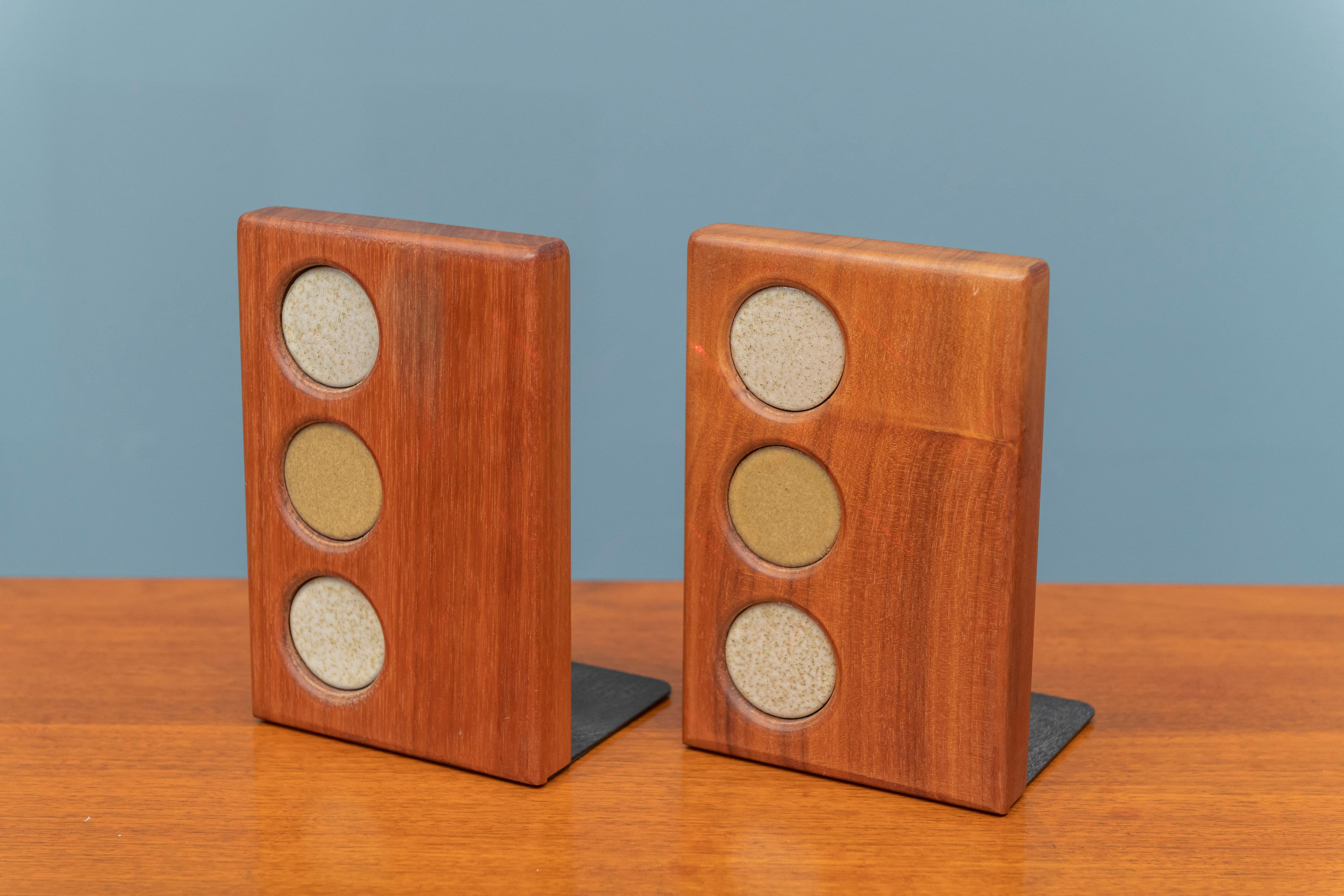 Gordon and Jane Martz Bookends for Marshall Studios In Good Condition In San Francisco, CA