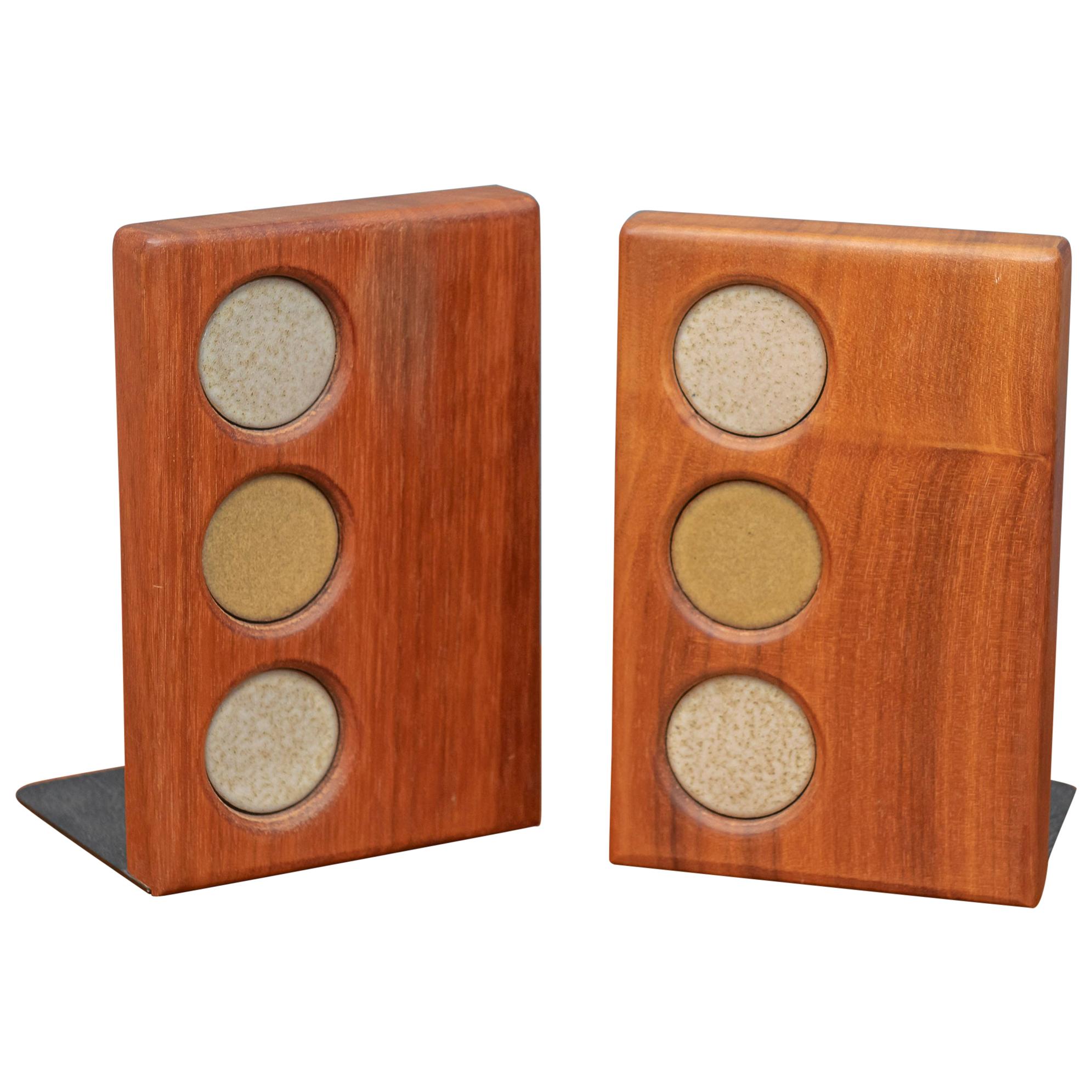 Gordon and Jane Martz Bookends for Marshall Studios