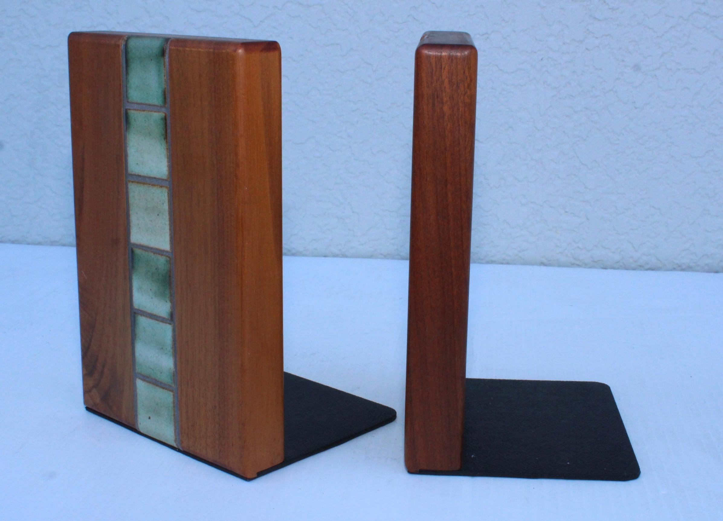 Late 20th Century Gordon and Jane Martz Bookends