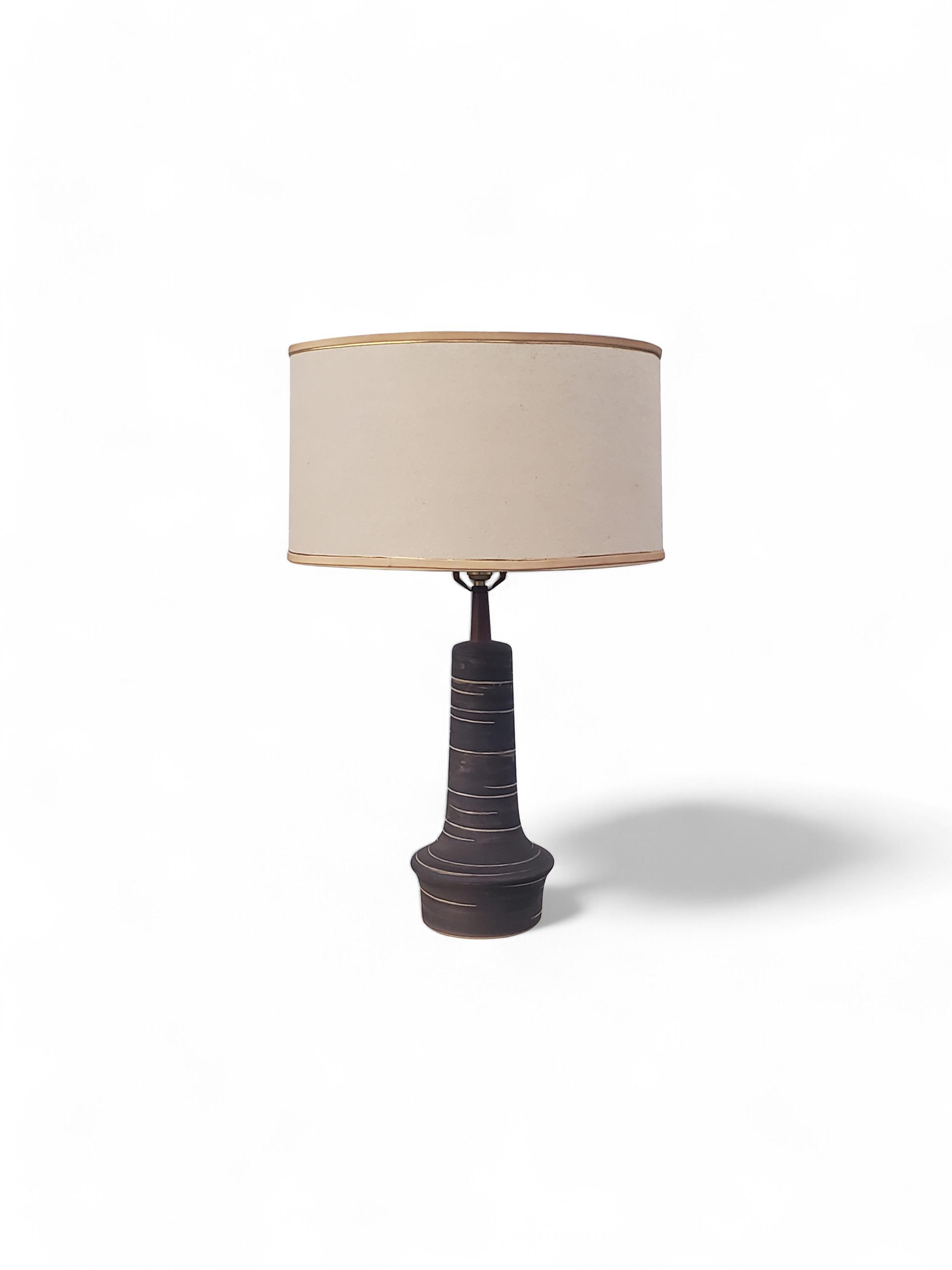 Gordon and Jane Martz Ceramic Table Lamp 