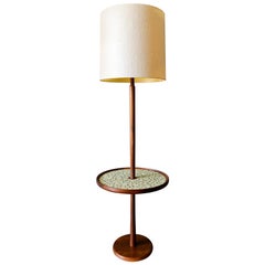 Vintage Gordon and Jane Martz Ceramic Tile Table Lamp, circa 1965