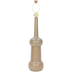 Gordon and Jane Martz Double Bubble Etched Table Lamp for Marshall Studios