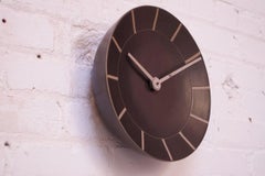 Gordon et Jane Martz pour Marshall Studios Horloge murale en grès cérame