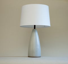 Gordon and Jane Martz M 53 Lamp for Marshall Studios Light Gray Blue white Cone