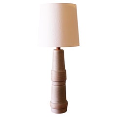 Lampe haute Gordon et Jane Martz M145 pour Marshall Studios, gris clair moucheté de marron