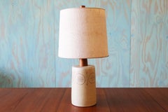Lampe Gordon et Jane Martz M170 pour les studios Marshall, jaune clair, gravures, 31"