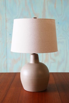 Gordon and Jane Martz M51 Lamp for Marshall Studios tan ochre short gourd 24"