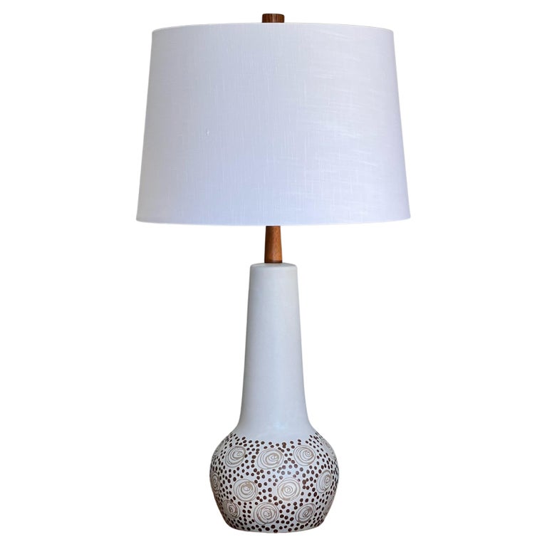 Gordon and Jane Martz Marshall Studios Ceramic Lamp For Sale