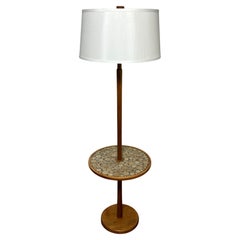 Gordon and Jane Martz Tile Table Floor Lamp Circa 1960s