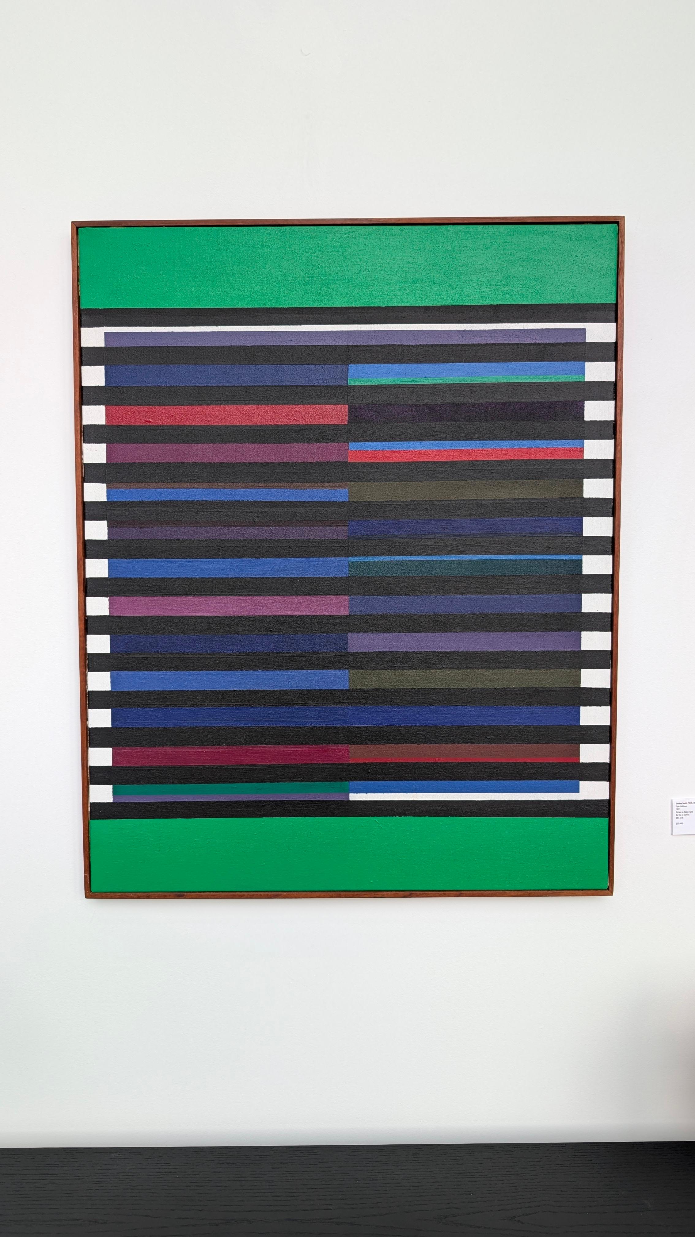 Speciale Greene & Greene - Abstract Painting Nero di Gordon Appelbe Smith