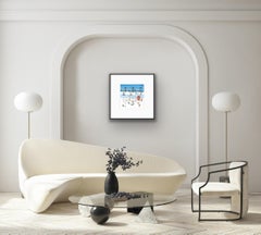 What a Fantastic Day, Naïve Style Art, Snow Landscape Painting, English Art