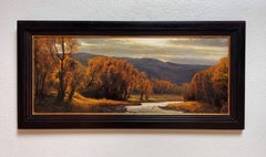 "Fall Along the Roaring Fork", Colorado Landscape Oil Painting