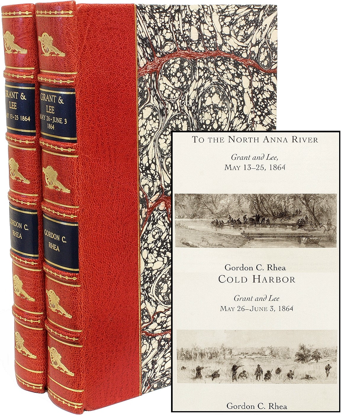 Gordon C. RHEA. To The North Anna River & Cold Harbor. Grant and Lee. 1ST ED
