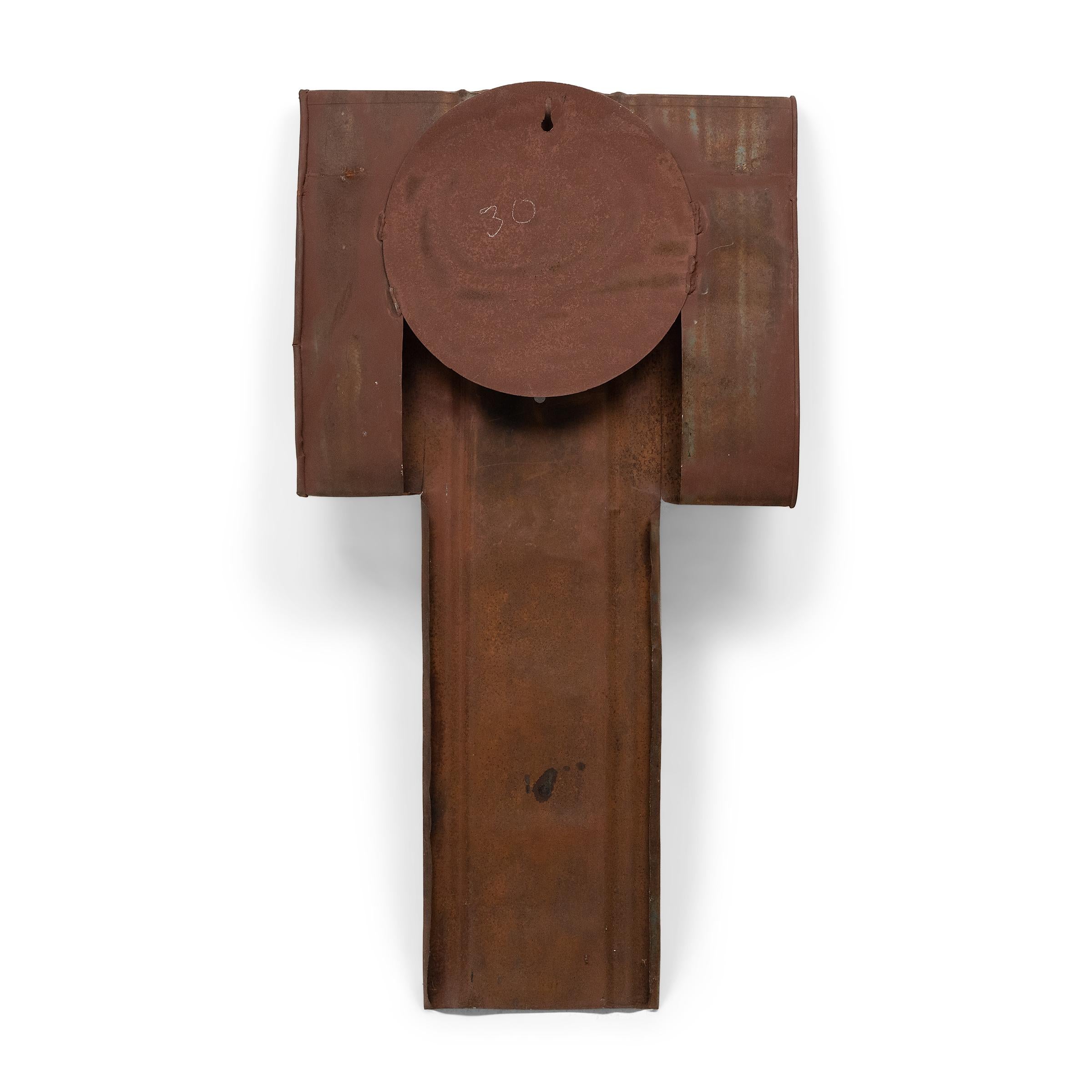 « Kimono bleu russe », sculpture en acier trouvée en vente 3