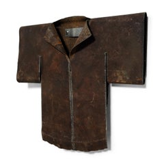 "Rust Jacket, " Found Steel Sculpture, 2022