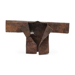 "Tiny Rust Jacket ", sculpture en acier