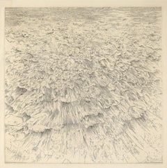 Headland IV - Etching by Gordon Cook on Japanese Paper