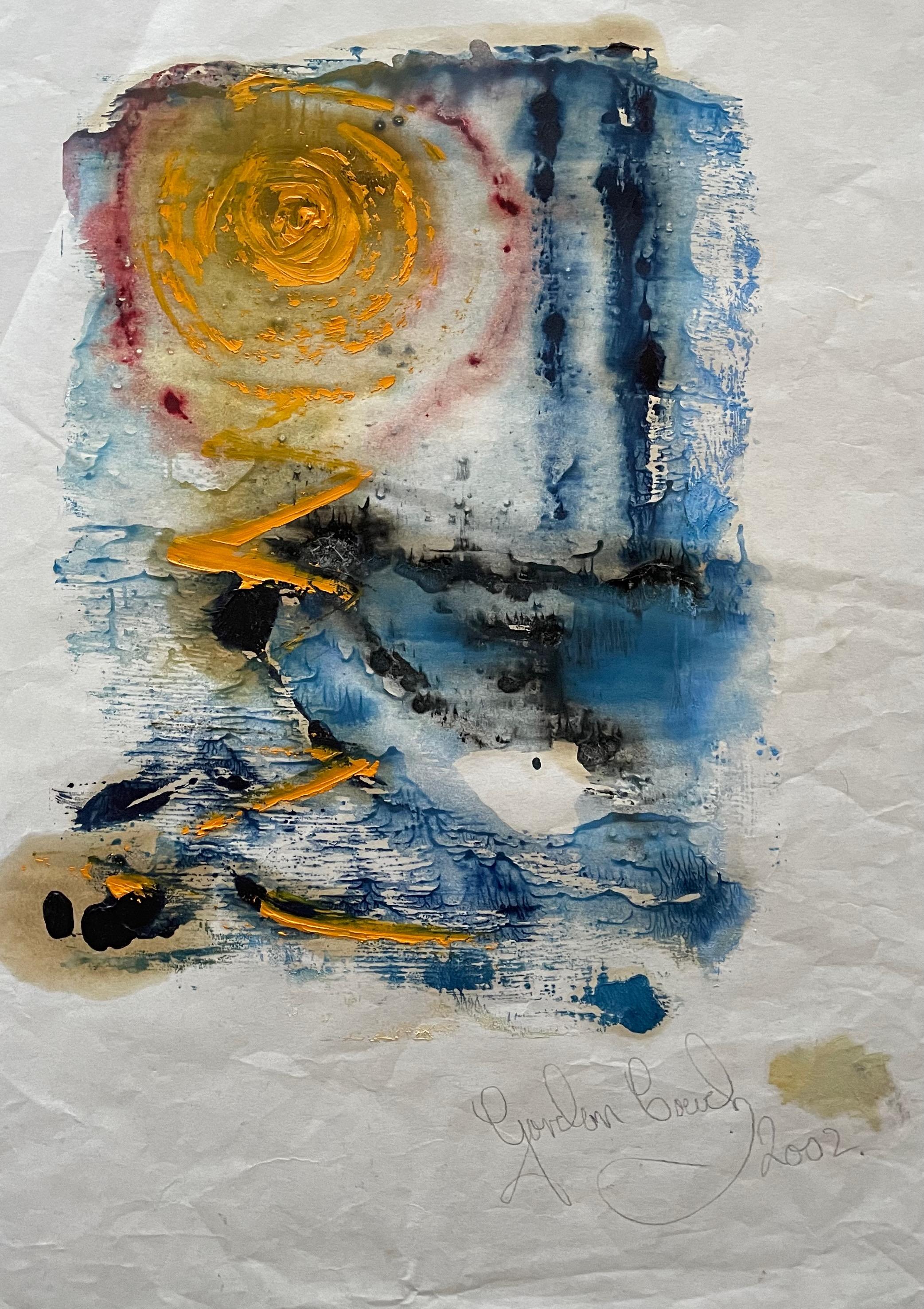 Gordon Couch Abstract Painting – Abstrakte Meereslandschaft 1.  Zeitgenössische Seelandschaftsmalerei