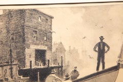 "LA BARCA CON LA SCIABICA" LITOGRAFIA FIRMATA IN EDIZIONE LIMITATA DA GORDON GRANT.