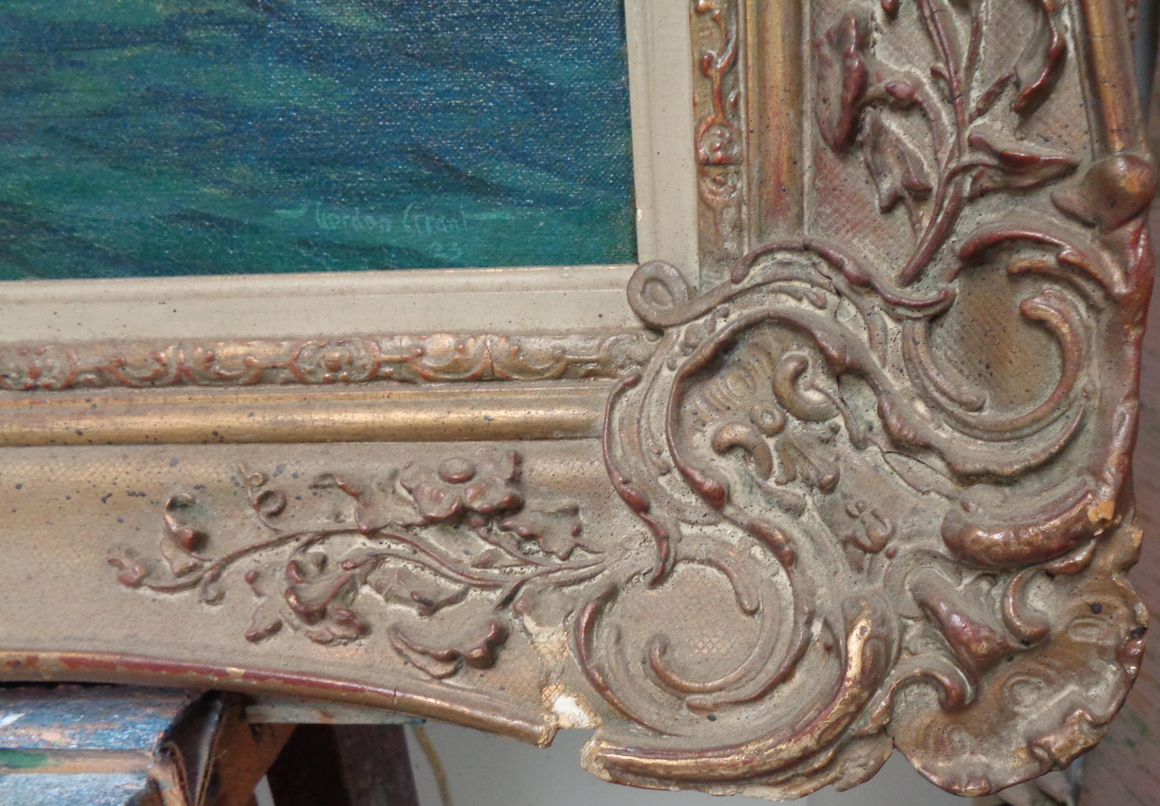 Gordon Hope Grant Paysage marin Marin Voilier Peinture à l'huile 1875-1962 en vente 6