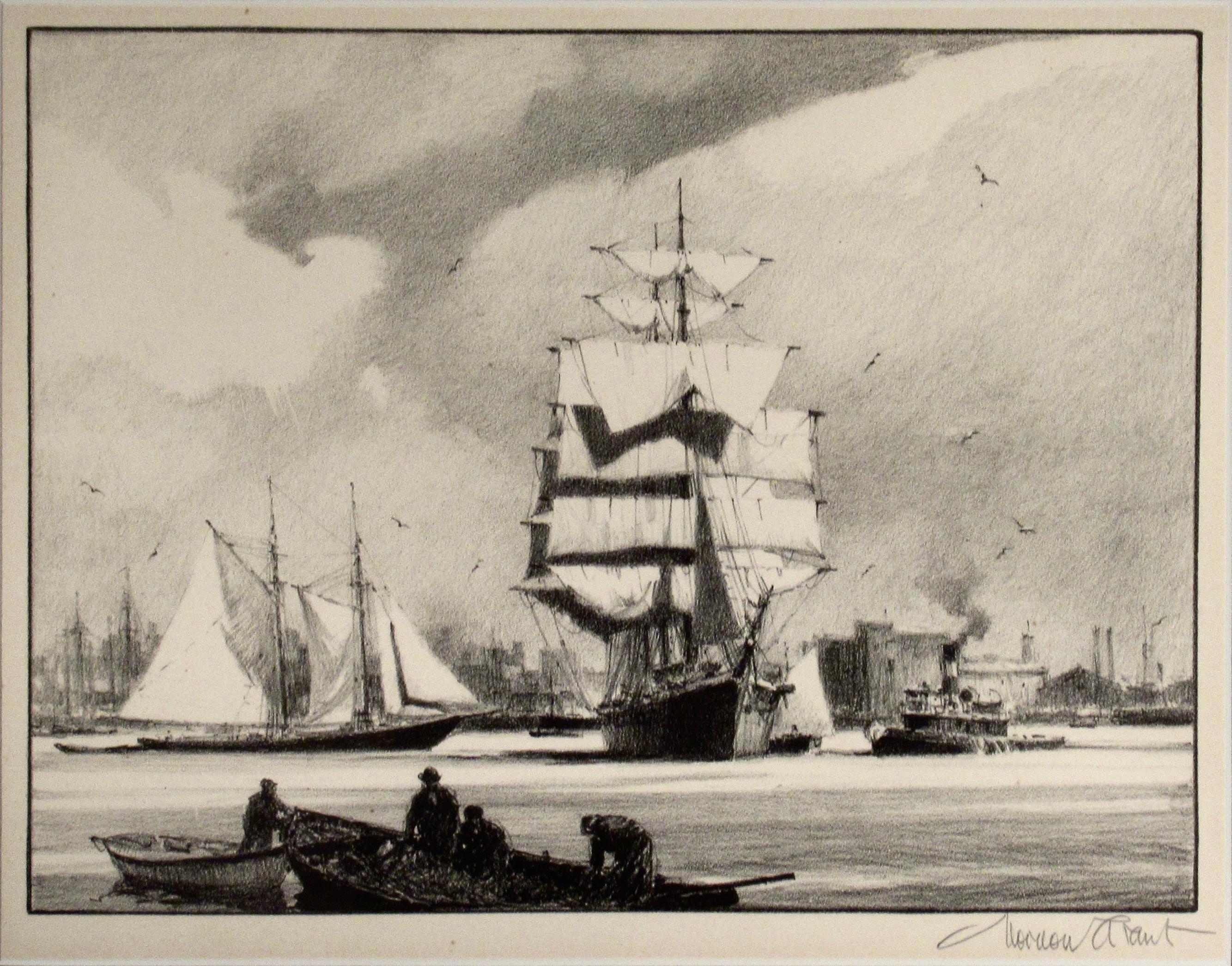 The Salt Bark - Print by Gordon Hope Grant