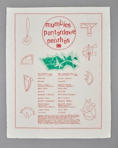 Contemporary, highly decorative, original graphic aquatints by Gordon House