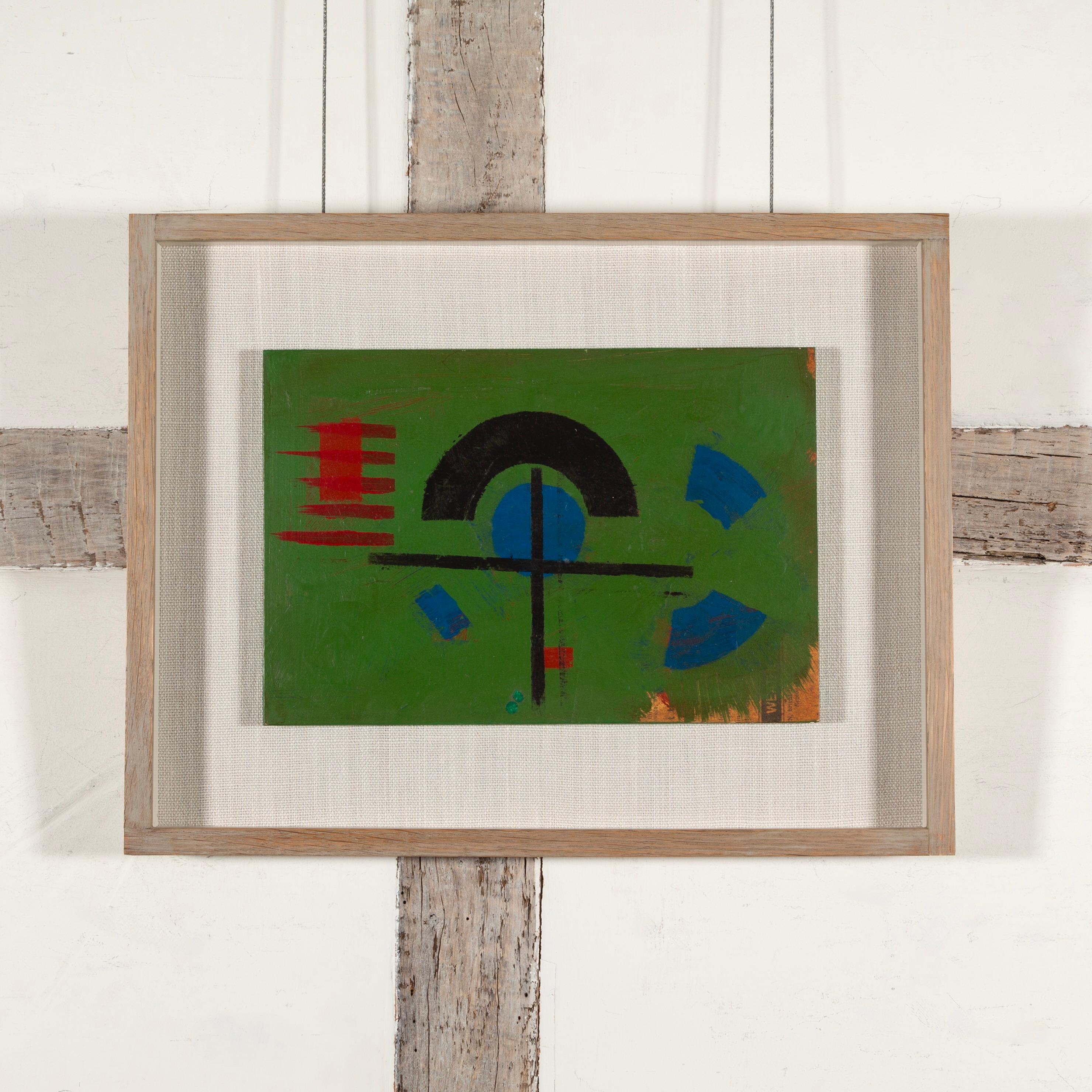 Arco nel Registro, 1970 - Olio, Pittura astratta in grassetto - Painting di Gordon House