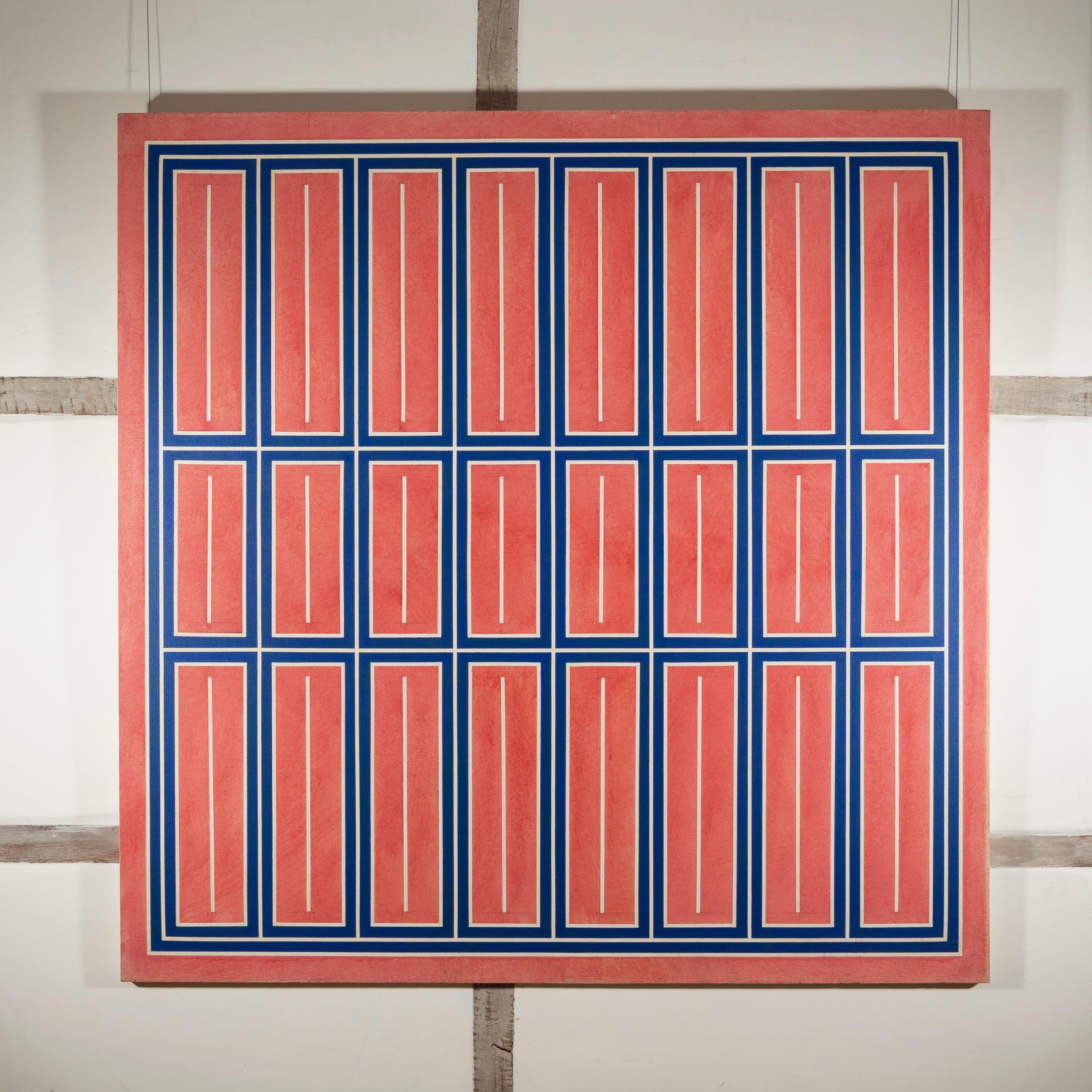 Gordon House 1932-2004
Matrix (rosso), 1968
olio su tela
152.5 x 152.5 cm
60 x 60 pollici
non firmata, ma proveniente dalla proprietà dell'artista


Gordon House è nato nel 1932 a Pontardawe, nel Galles meridionale. L'esposizione precoce all'arte