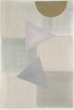 Ocra, da Study for Larger Tri Motif Series, 1977 - Colori pallidi