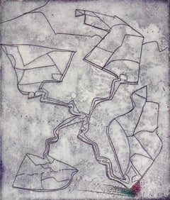 Quad Trowel: Limited Edition Abstract Etching