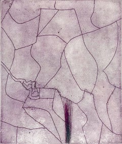 Shelf, Limited Edition Abstract Etching