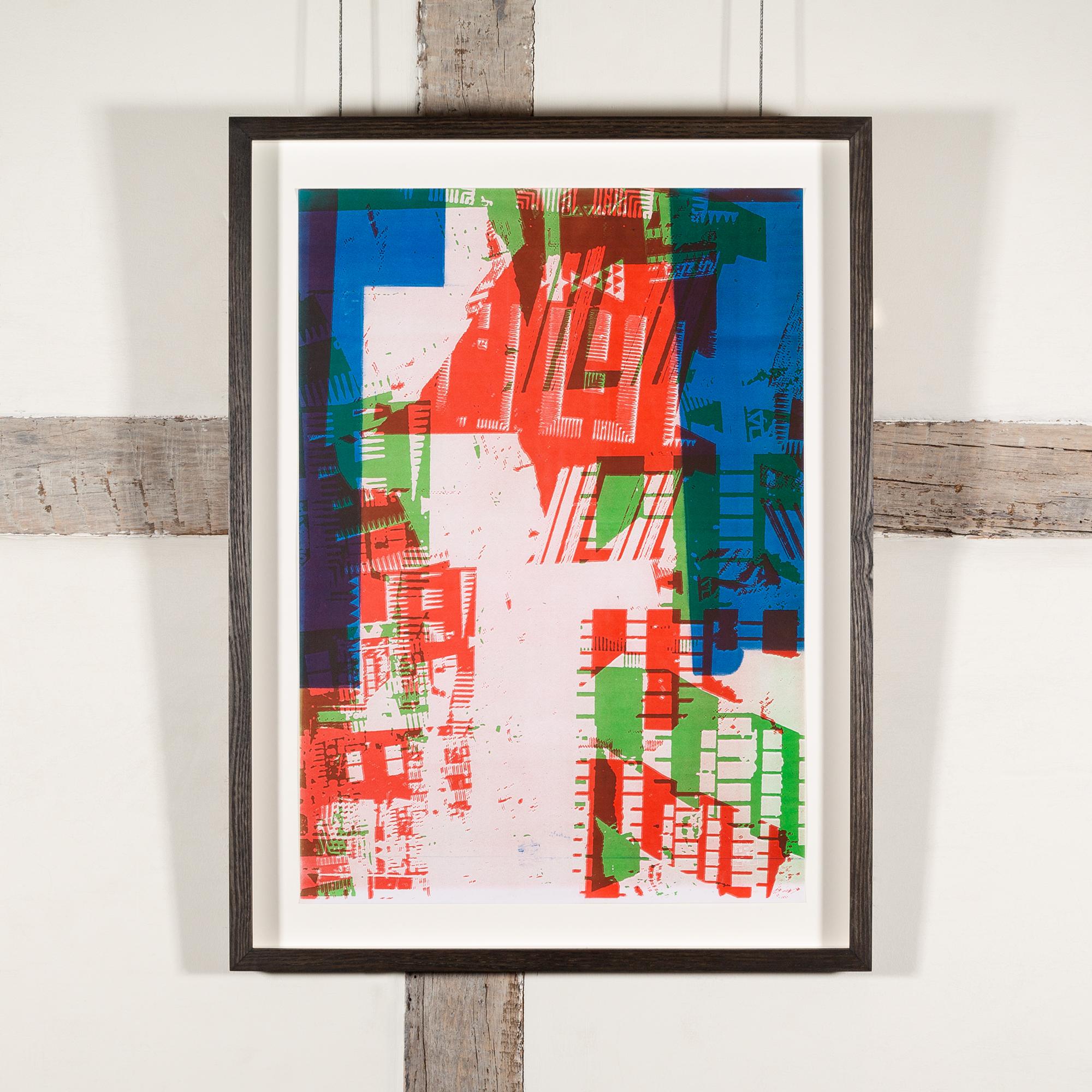 Visita del sito, dalla Suite FLW/ Highbury Portfolio - Stampa astratta del 20° C. - Print di Gordon House