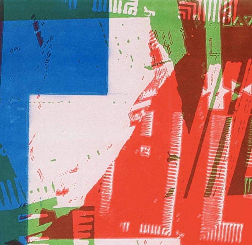 Visita del sito, dalla Suite FLW/ Highbury Portfolio - Stampa astratta del 20° C. - Print Astratto di Gordon House